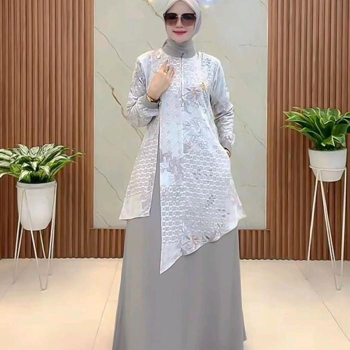 k4un- Maisya Dress - Gamis Melayu Anggun Dan Elegan