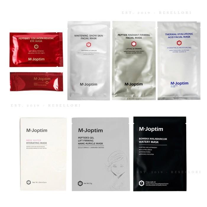 6wwm- M-Joptim / Mjoptim Face & Eye Mask - Masker Wajah & Mata (Satuan)
