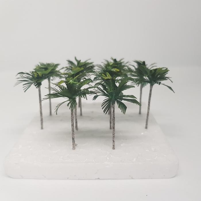 Miniatur Pohon Kelapa Pohon Maket Diorama Terlaris