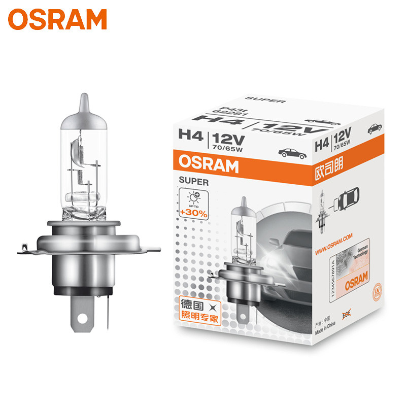 OSRAM H4 62281SUP Car Headlights Car Halogen Fog Lights 12V 65/70W +