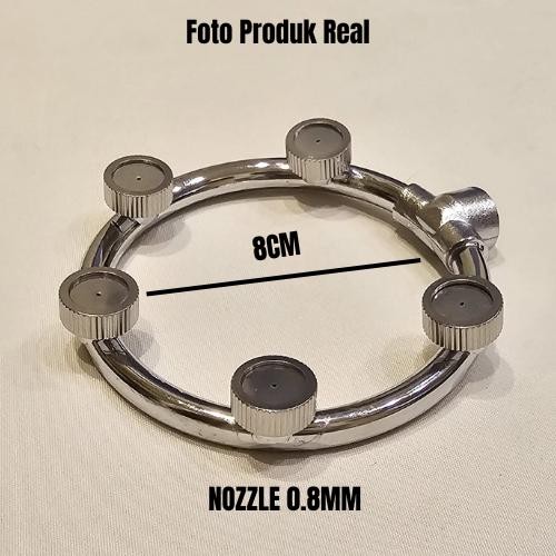 d253- Nozzle Circular Sprinkler 5 Kepala Manual Elektrik 313