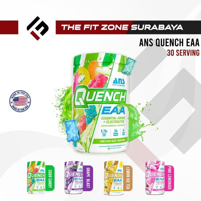 ORIGINAL  ANS Performance Quench EAA 30 Servings Suplemen Fitness