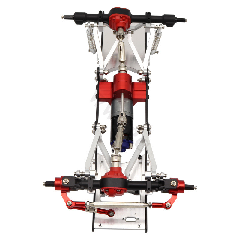 WWXRC Metal Chassis Pull Rods Drag Link Suspension for MN D90 D91 D96 D99 D99S MN90 MN99S 1/12 RC Ca