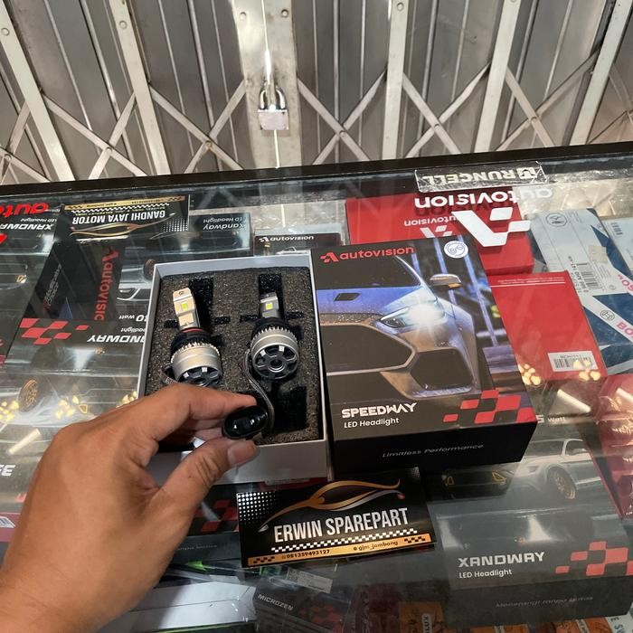 LAMPU LED HIR2 AUTOVISION SPEEDWAY 55WATT 6000K