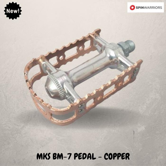 PEDAL SEPEDA - MKS BM-7 PEDAL - COPPER