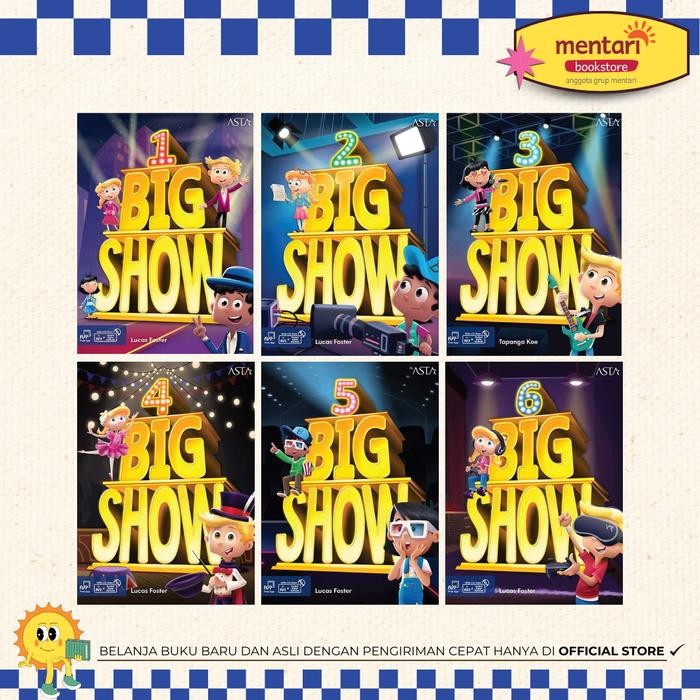 ASTA Big Show Student Book & Workbook Buku SD