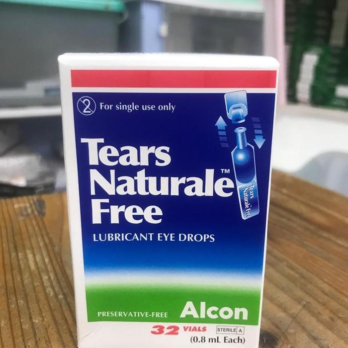 lxek- Alcon Tears Naturale Free 32 Vial / Artificial Tears / Air Mata Buatan