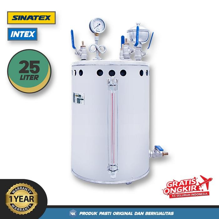 Sinatex Boiler Setrika Uap Otomatis Manual Laundry 25 Liter SINATEX
