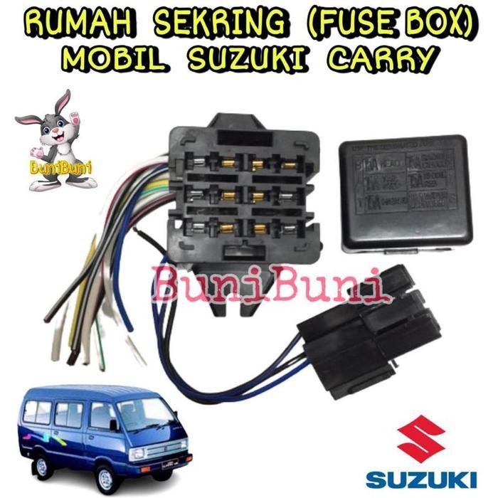 Jual Fuse Box / Rumah Sekring Sikring Untuk Mobil Suzuki Carry Ekstra 1.0 / St100 Kode 025