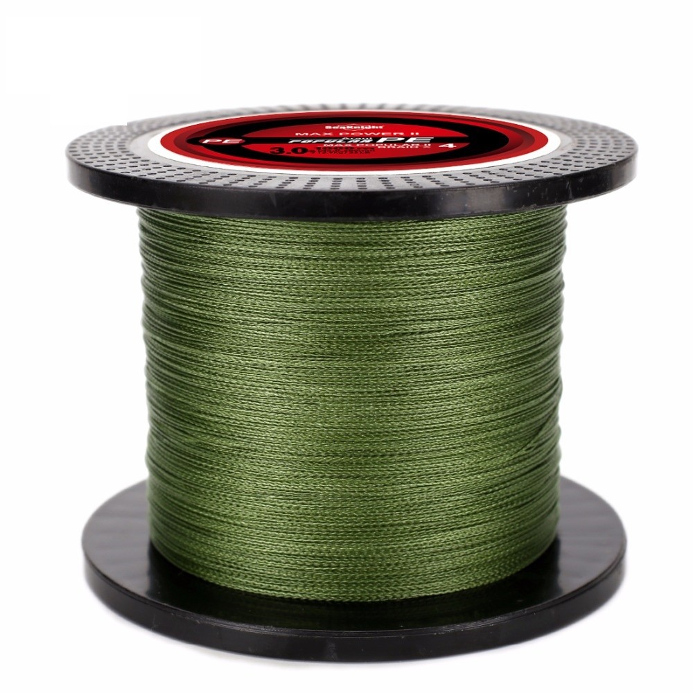 Seaknight Tp Pe Fishing Line 1000M Braided Fishing Line 8-80Lb Multifilament Cord Fishing Thread