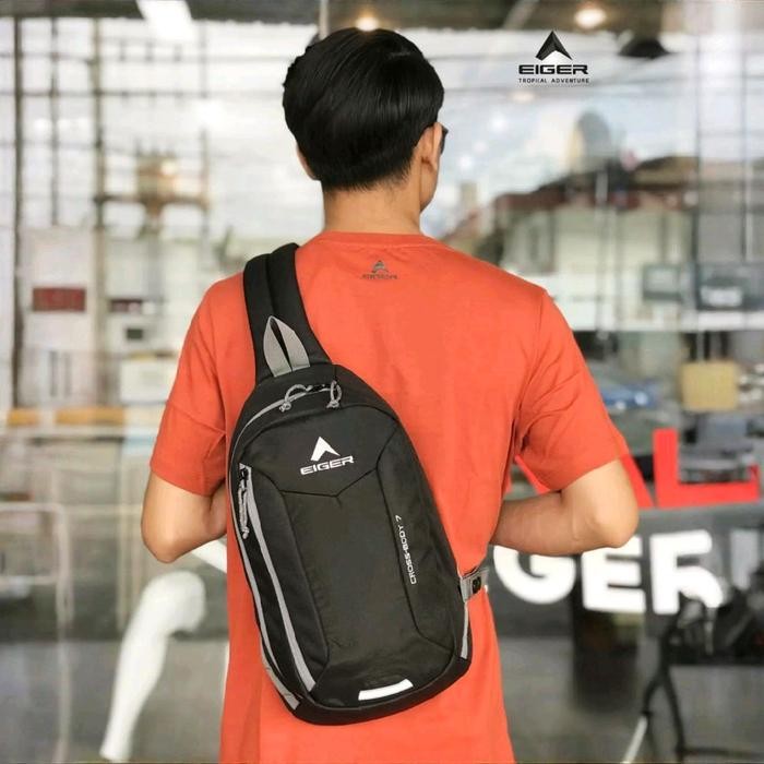 Eiger Crossbody 7 2.0 shoulder bag Tas Selempang Pria Original Eiger