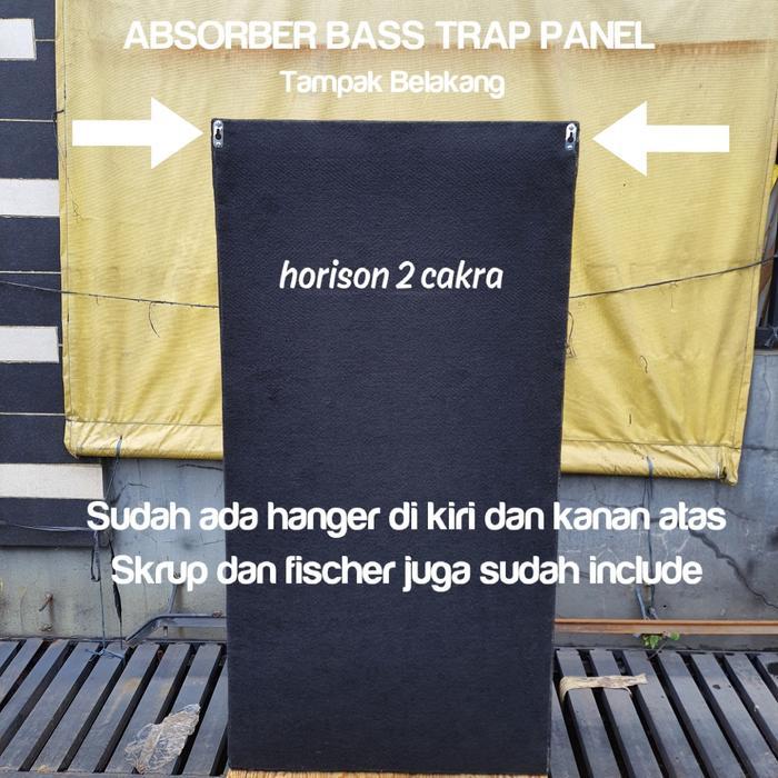Terlaris Absorber Bass Trap Panel Tebal 10 Cm Untuk Frekuensi Low Sub