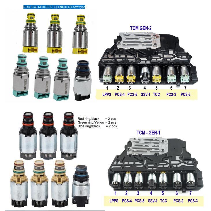 SOLENOID TCM GEN-1 - CHEVY CAPTIVA-SONIC-TRAX-CRUZE OK.