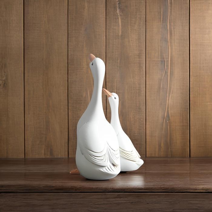 Ornamen Resin Bebek Hiasan Furniture Rak Dan Meja Dekorasi Kretif Ruang Tamu
