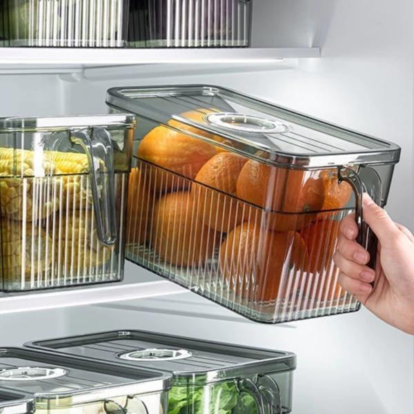 Pxton - Rak Food Container / Kotak Penyimpanan Makanan Ringan / Tempat Makan Bumbu Dapur / Kontainer