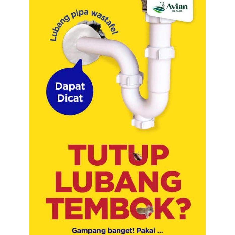NEW Dempul Tembok Instant No Drop 20 gram