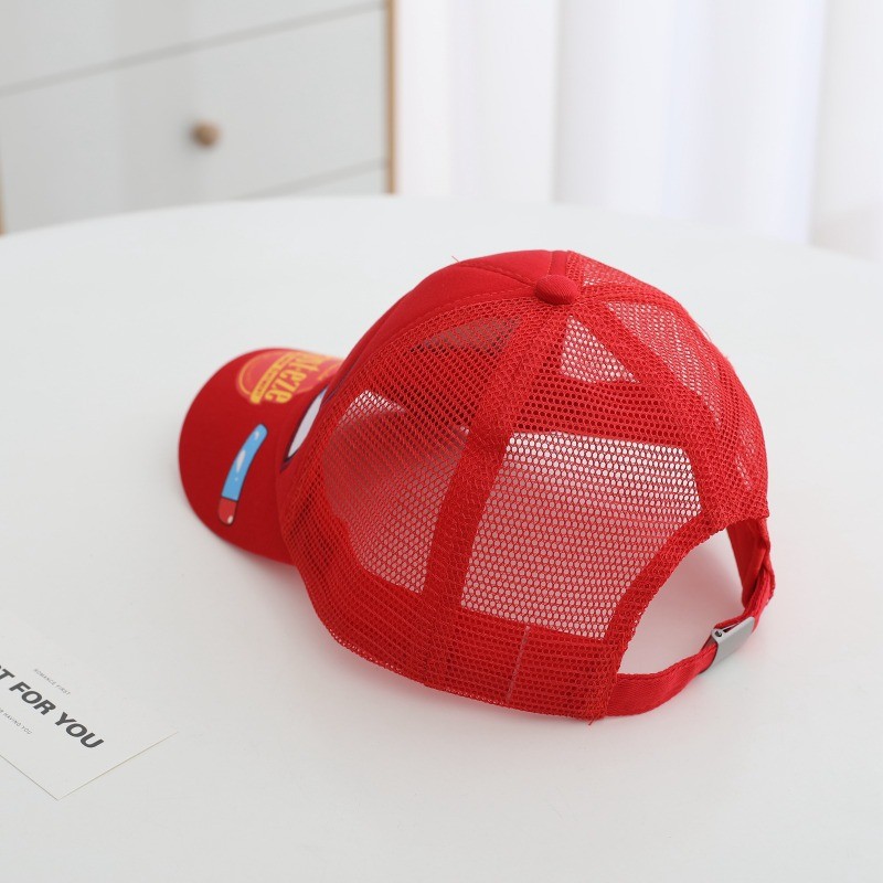 Lightning McQueen baseball cap with high-quality print suitable for men women and students versatile