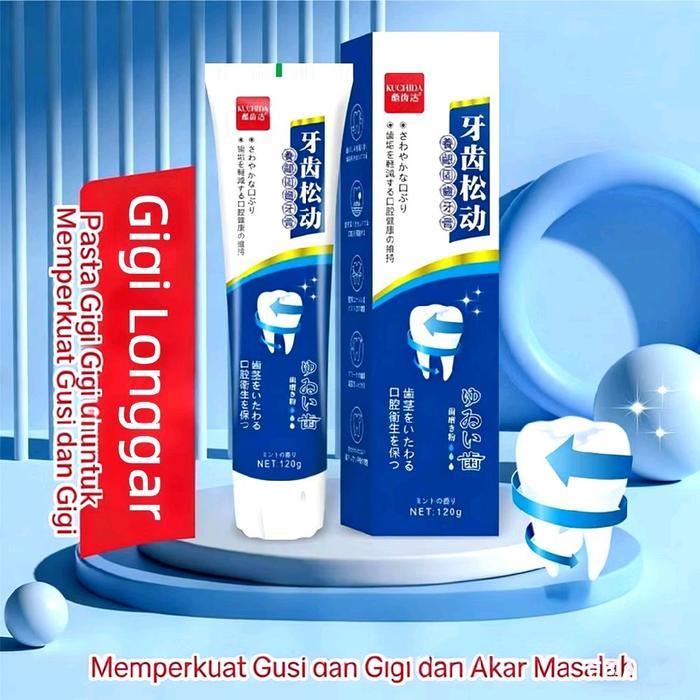 KUCHIDA Pasta Gigi KUCHIDA Untuk Gigi Goyang Mencegah Gogi Berlubang Menyehatkan Gusi Menghilangkan