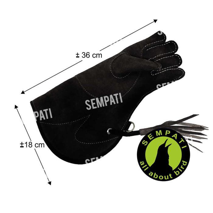 GLOVE FALCONRY KULIT SARUNG TANGAN BURUNG ALAP GLVK