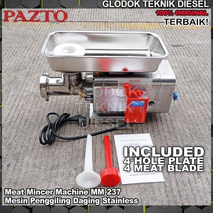 Mesin Giling Daging Miaohsien MH 237 Taiwan Mesin Gilingan Daging Tasin Listrik Meat Grinder Miao Hs