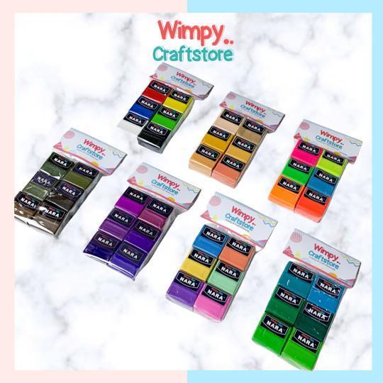 Promo Paket Nara Clay Bahan Polymer Clay Bahan Clay Terlaris