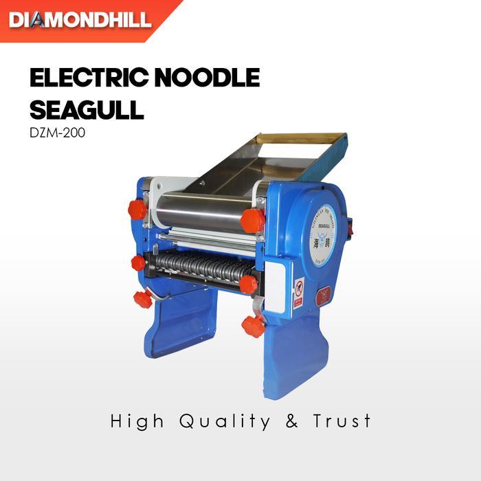 SEAGULL mesin giling mie elektrik SG-DZM-200-A2 alat pembuat mie & pasta otomatis gilingan mie