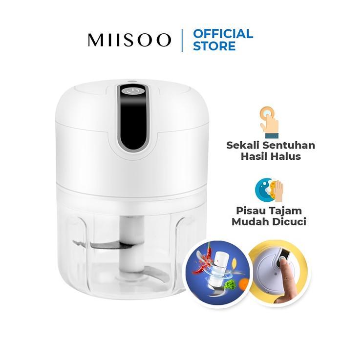 Mitochiba Kitchen - Portable Blender Gilingan Mini Bumbu dan Daging dengan USB