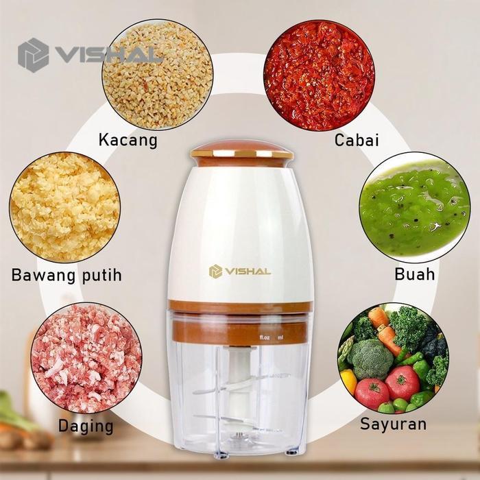 Mitochiba Kitchen - [BUNDLING SPECI Blender Capsule Serbaguna Desain Minimalis + Set Pisau Stainles