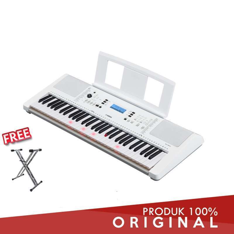 YAMAHA KEYBOARD EZ-300 / EZ 300 WHITE + STAND KEYBOARD