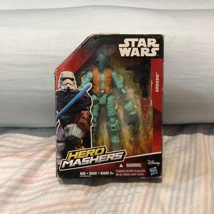 HOT SALE HERO MASHERS GREEDO STAR WARS ORIGINAL HASBRO TERMURAH