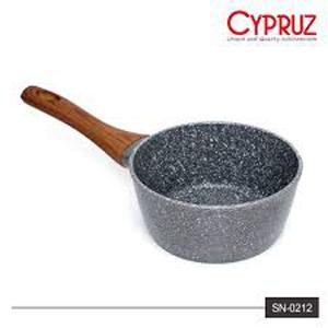 SaucePan 18cm Marble + Tutup Wok Pan 18cm Cypruz SN0212