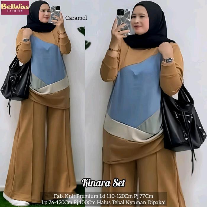 Anore Set Jumbo Knit Premium /Anora Set Wanita Jumbo Knit Premium Bestseller/Anora Setelan Celana