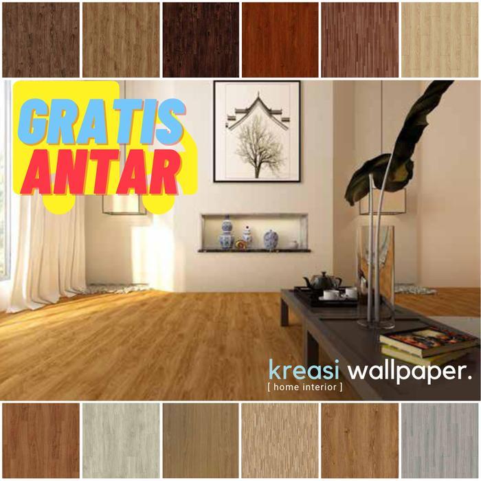 Vinyl Lantai Kayu Premium Tebal 2mm Vinil Flooring Parket