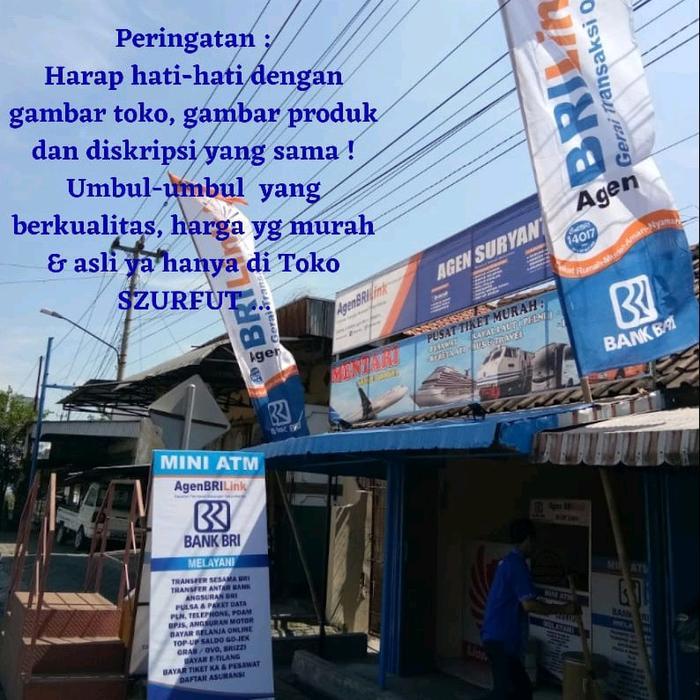 Umbul-Umbul Kain Agen Brilink Uk : 90 X 400 Cm Pasti Promo