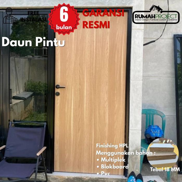PINTU HPL | PINTU HPL ANTI AIR | PINTU ANTI AIR | PINTU RUMAH | TAHAN RAYAP - Pintu saja