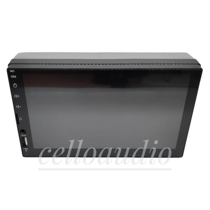 Head Unit Double Din Q-ONE SQ-008D Deckless 7" SQ 008D Bluetooth