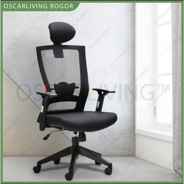 Kursi Kantor Chairman TS01101 Black Jabodetabek