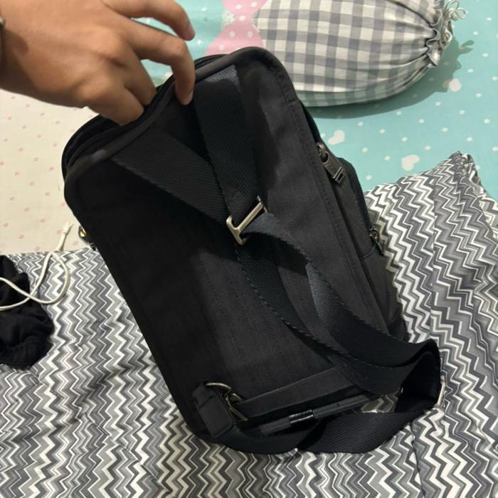 Tumi Alpha Bravo Higgins Original Selempang Pria Cowok Slingbag Promo