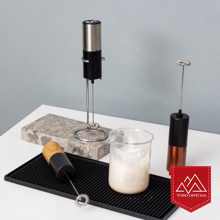 

MILK FROTHER BATERAI SINGLE MESH PEMBUIH SUSU ELEKTRIK HAND MIXER KOPI