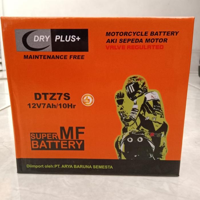 Daytona Indoparts - Aki Untuk Motor Yamaha New Nmax Gtz7-S / Gtz7S Aki Kering