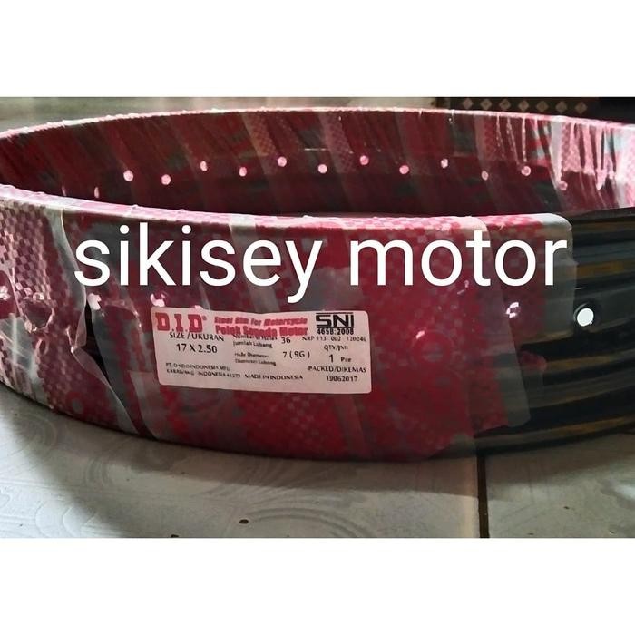 VELG 250-17 DID HITAM
