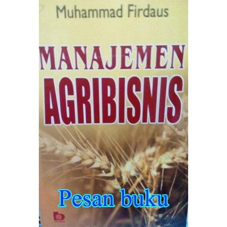 

Buku Manajemen Agribisnis
