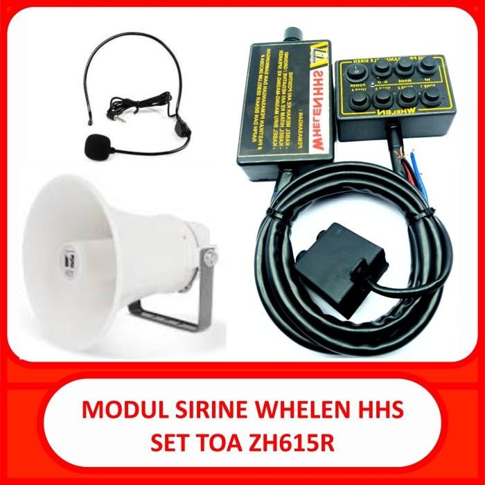 Whelen Hhs Aux Mic 60 Watt Set Toa 15 Watt