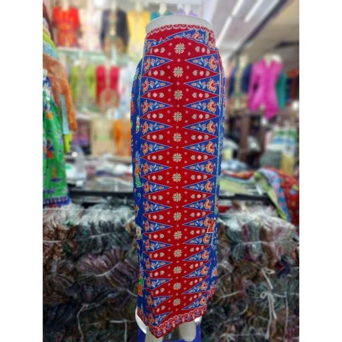 Rok Batik Instan Bawahan Kebaya Seragam Formal Sarung Betawi Tumpal