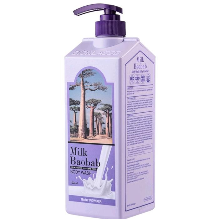 Milk Baobab Perfume Body Wash 1000ml Sabun Mandi Korea