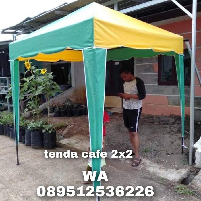 tenda cafe 2x2 murah kak