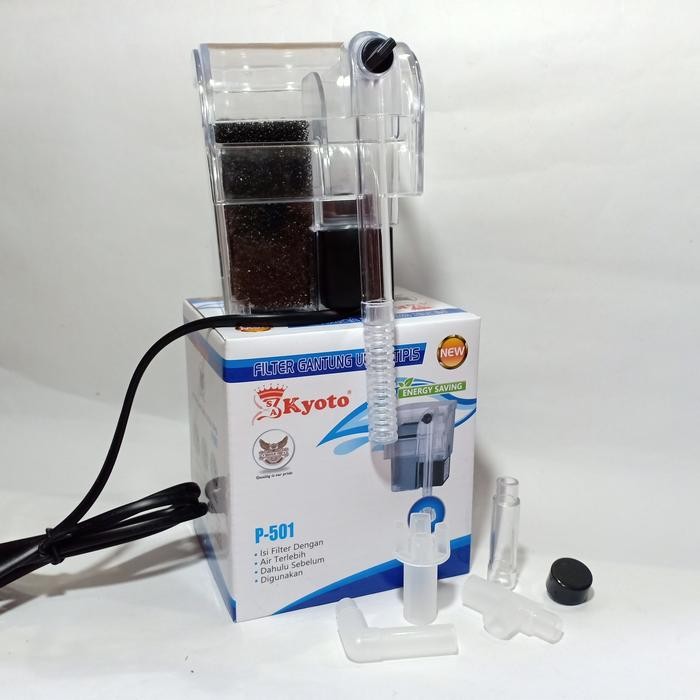 Filter Gantung Aquarium Kyoto P-501/ Filter Aquarium Gantung Termurah