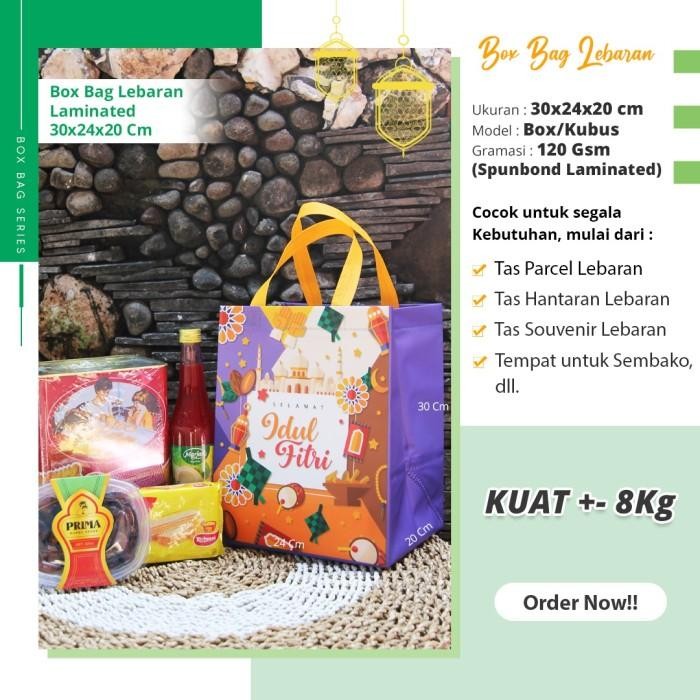 Okey Tas Parcel Bingkisan Lebaran Selamat Hari Raya Idul Fitri (Laminasi)