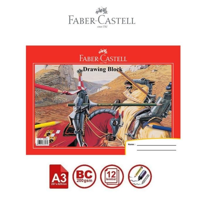 

Faber-Castell Buku Gambar Drawing Book A3
