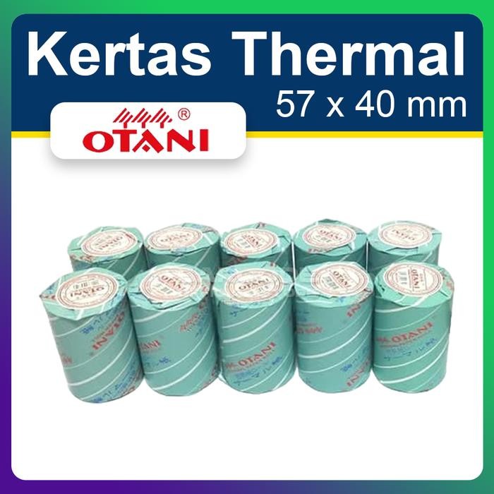 

Kertas Printer Bluetooth 57 x 40 - Thermal Mobile Printer 57x40 OTANI
